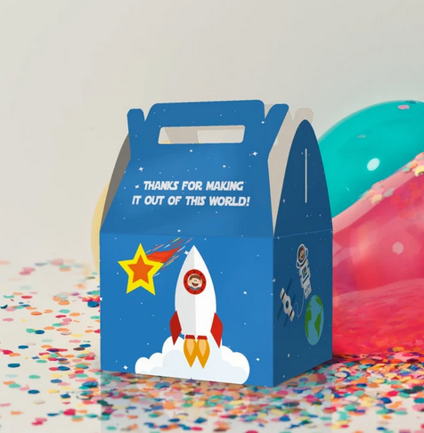 Out of this world, Boy Astronaut favor box