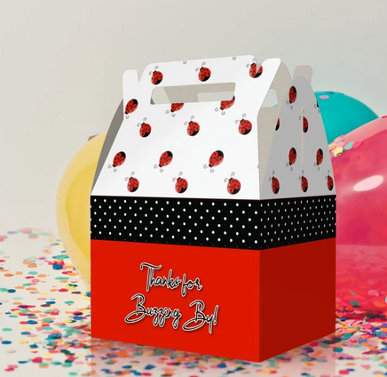 Lady bug, Critters, Bugs, Woodland Favor Box