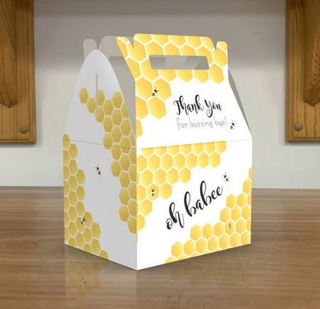 Bees, Oh Ba-Bee, Honey, Buzzin Bye, Woodland Favor Box