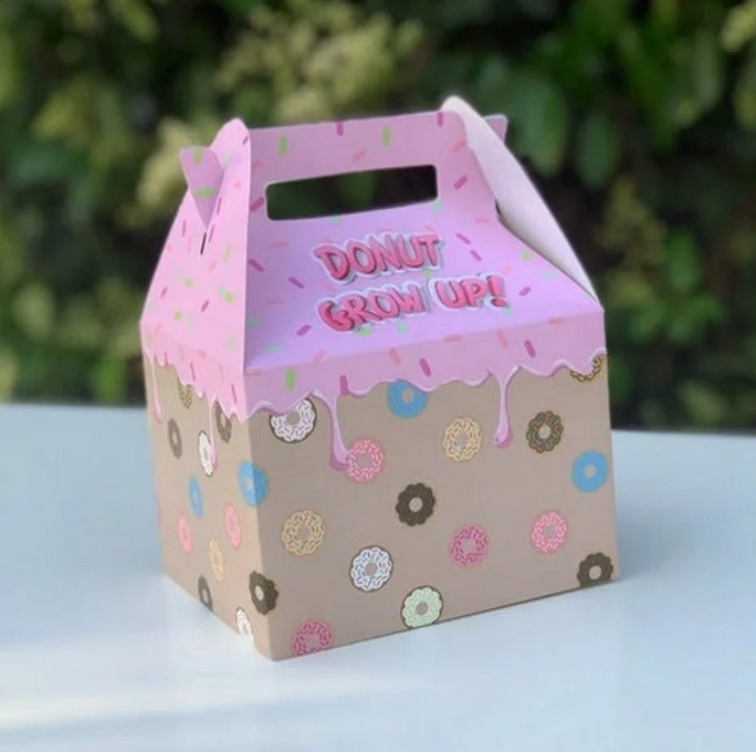 Caja Para Regalos Donut Grow Up, Donuts, Dulces