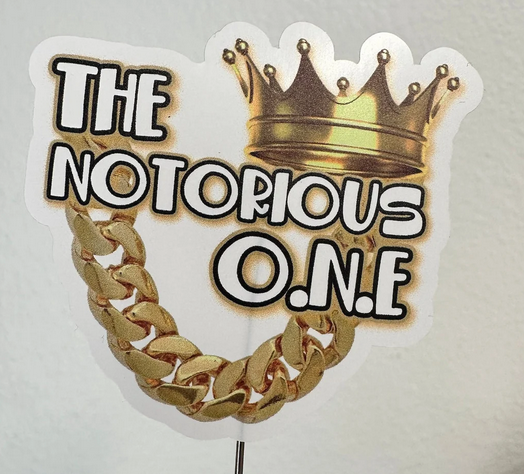 Notorious ONE, Gold Chain Sticker