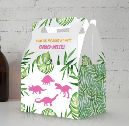 Dino-Mite, Dinosaurs, Dinos Favor box