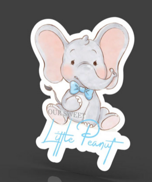 Elephant, Little Peanut Sticker