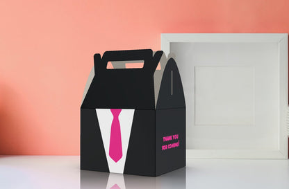 Suit & Tie Favor Box