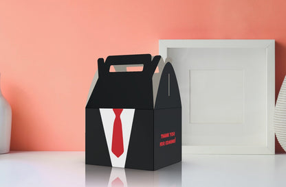 Suit & Tie Favor Box