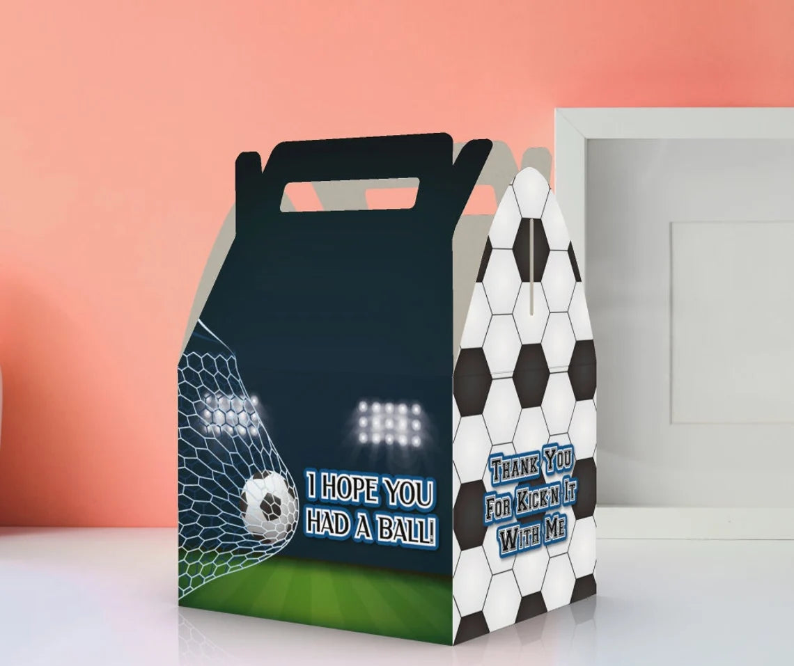 Caja Para Regalos Fútbol, ​​Futbol, ​​Meta