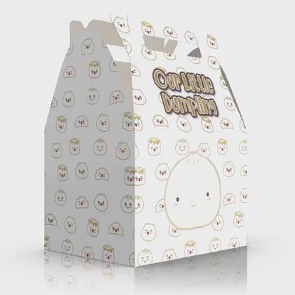 Our little Dumpling, Dumpling, Bao Party Favor Box