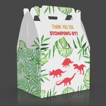 Stomping By, Dinosaurs, Dinos Favor box