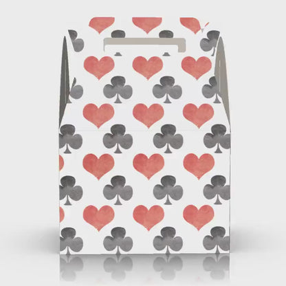 Poker, Casino, Kings and Queens, Joker, Birthday Party Favor Box