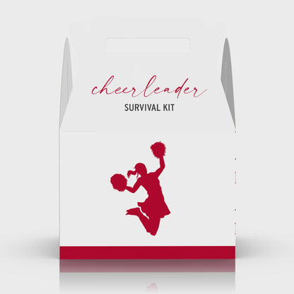 Cheerleader Party Favor Box