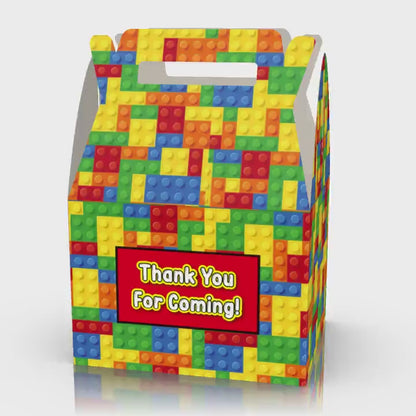 Building Blocks, Birthday Favor Box